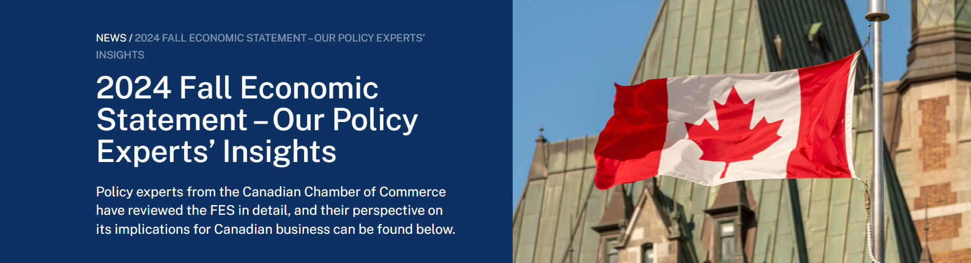 Canadian Chamber 2024 Fall Economic Statement Our Policy Experts